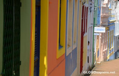 Postcard Olinda, PE (BR) - colours of the street