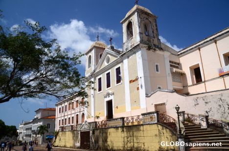 Postcard Sao Luis, MA (BR) - in the centre