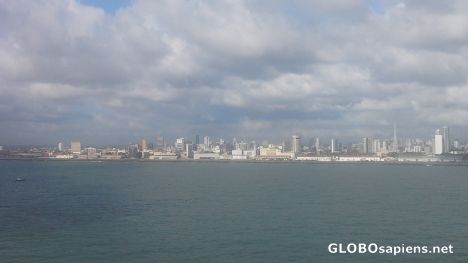 Postcard Recife from the sea