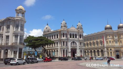 Postcard Old city in Recife