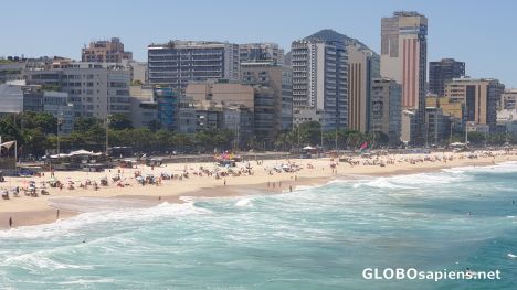 Postcard Leblon beach