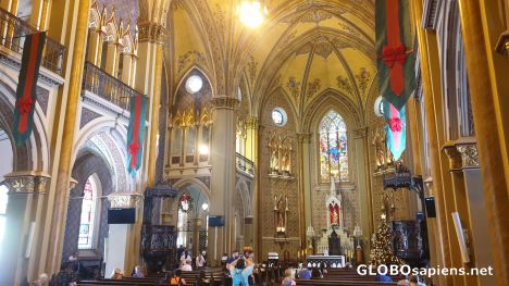 Postcard Interior of the cathedral