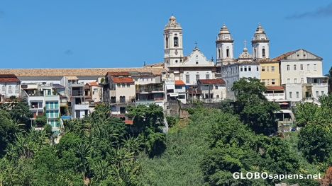 Postcard Colonial churches