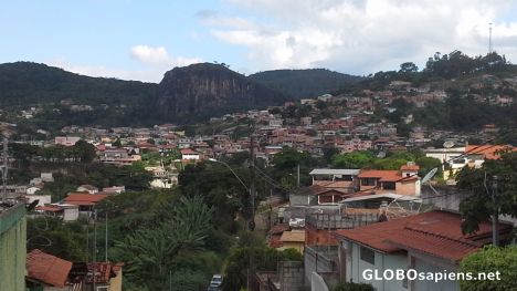 Postcard Rocky hills around Caete