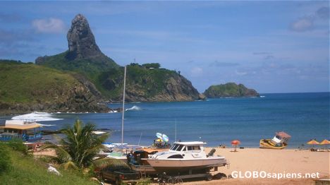 Postcard Morro do Pico from S.Antonio