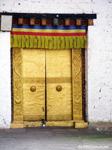 Postcard The Golden Door