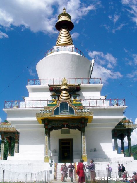 Postcard National Memorial Chorten