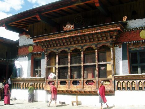 Postcard Changangkha Lhakhang 1
