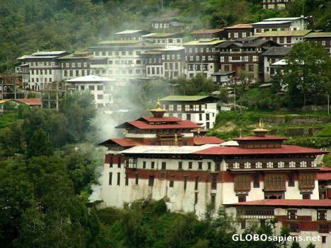 The Dzong and the village