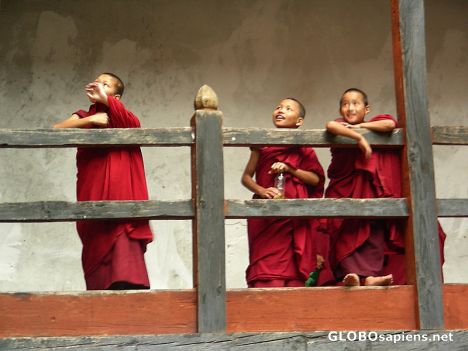 Postcard Monks