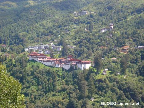 Postcard Trongsa