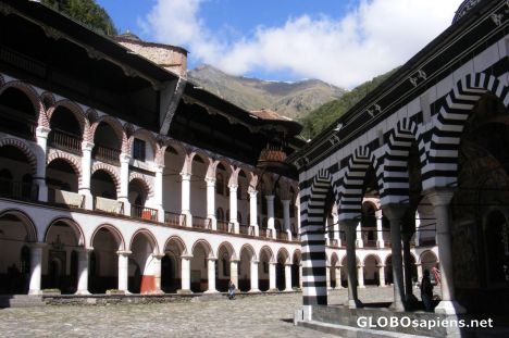 Postcard Rila Monastery