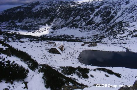 Postcard Mountain hut