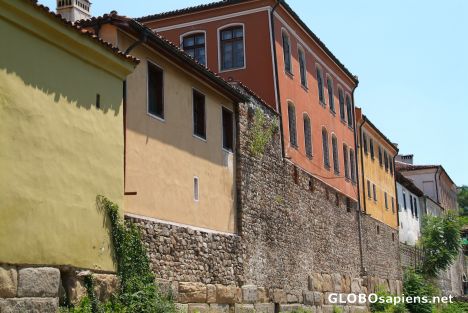 Postcard Plovdiv - Old Town's little garden