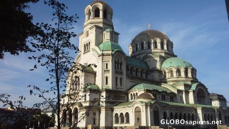 Postcard Akexander Nevsky sobor