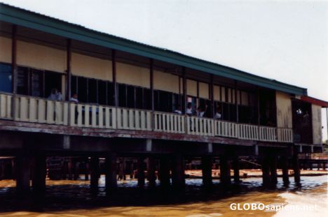 Postcard School on Stilts