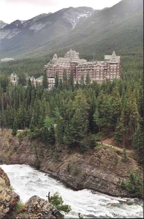 Postcard Banff Springs Hotel