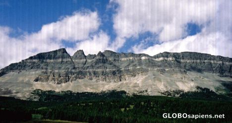 Postcard Spectacular ridgeline