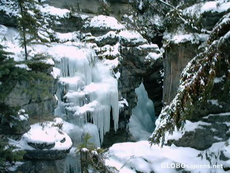 Postcard Maligne Canyon