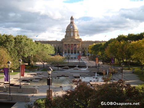 Postcard Alberta Legislature Building