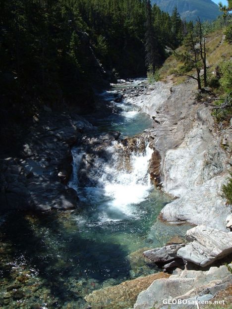 Postcard Blakiston Falls
