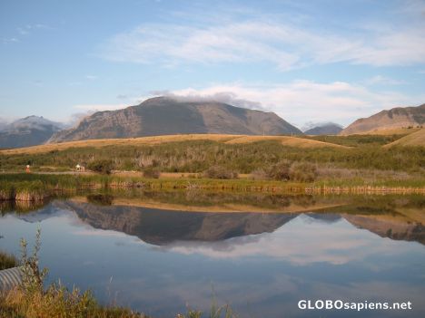 Postcard Lower Waterton Lake