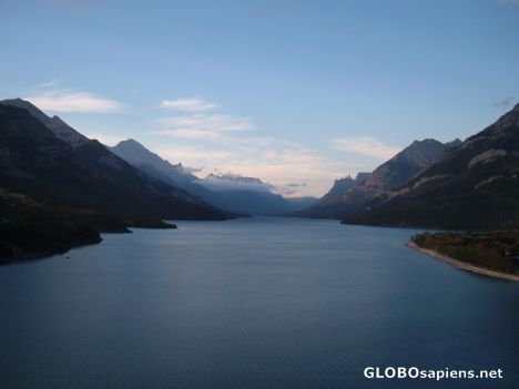 Postcard Upper Waterton Lake