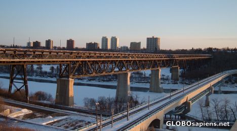 Postcard High Level Bridge
