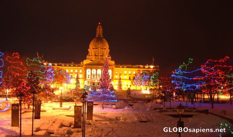 Postcard Christmas Lights