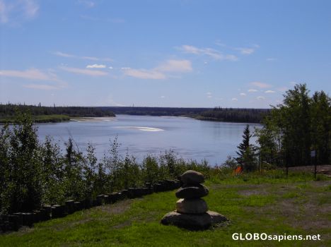 Postcard Fort McKay First Nation Reserve