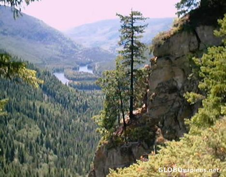 Postcard Whitehorse Bluffs