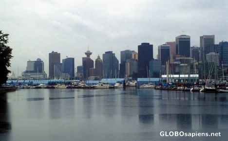 Postcard Vancouver skyline