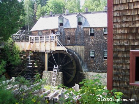Postcard The Kings Landing Sawmill