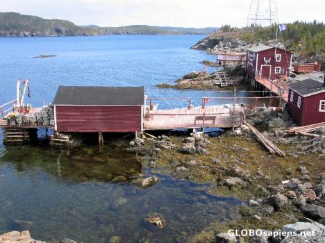 Postcard Prime Berth Historic Fishing Museum (Twillingate)