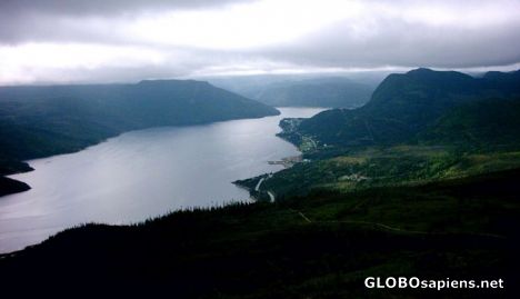 Postcard A inlet of Bonne Bay as seen from Lookout Trail