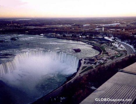 Postcard NF1o4: Horseshoe Falls Dusk