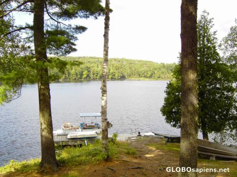 Postcard Northern Quebec landscape