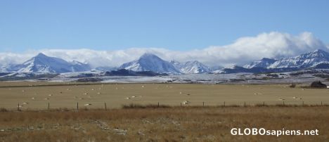 Postcard Rocky Mountains