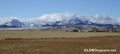 Postcard Rocky Mountain vista