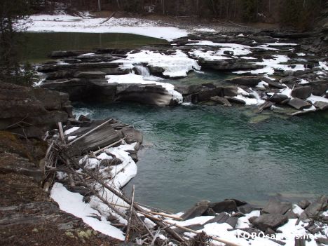 Postcard Rearguard Falls