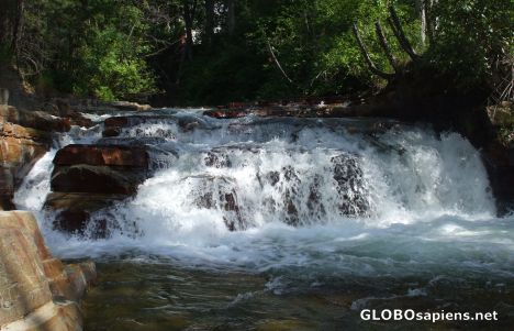Postcard Upper Marysville Falls