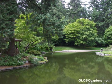Postcard Japanese Garden at UBC