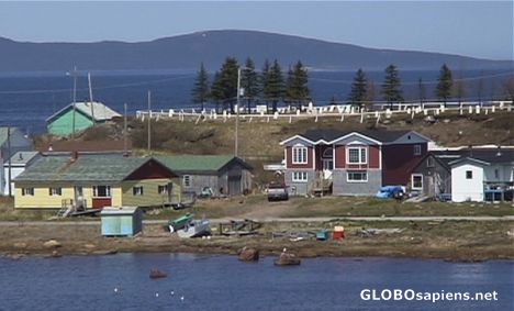Postcard Olny 650 people live here...