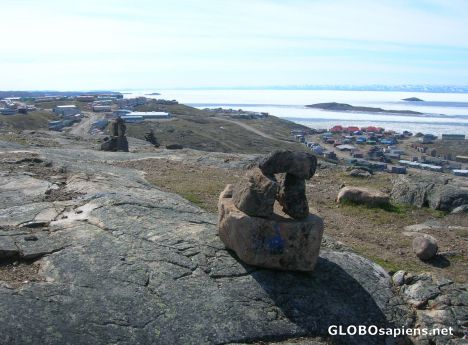 Postcard This is the Inukshuk