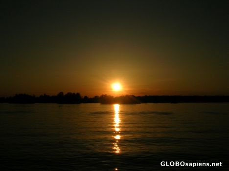 Postcard Sunset - 1000 Islands Ontario Canada