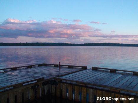 Postcard Serenity On Gibi Lake