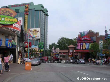Postcard Niagara Falls - Clifton Hill