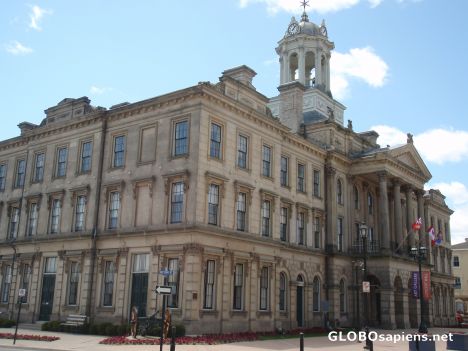 Postcard Victoria Hall, Cobourg