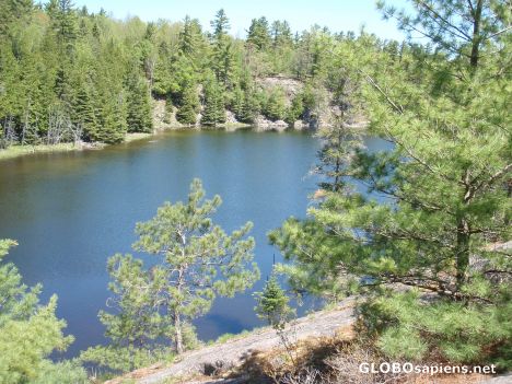 Postcard Minnow Lake, Petroglyph Provincial Park