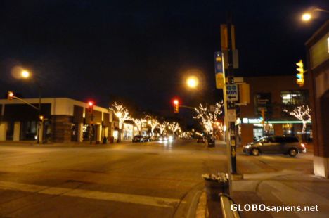 Postcard Oakville at night 2